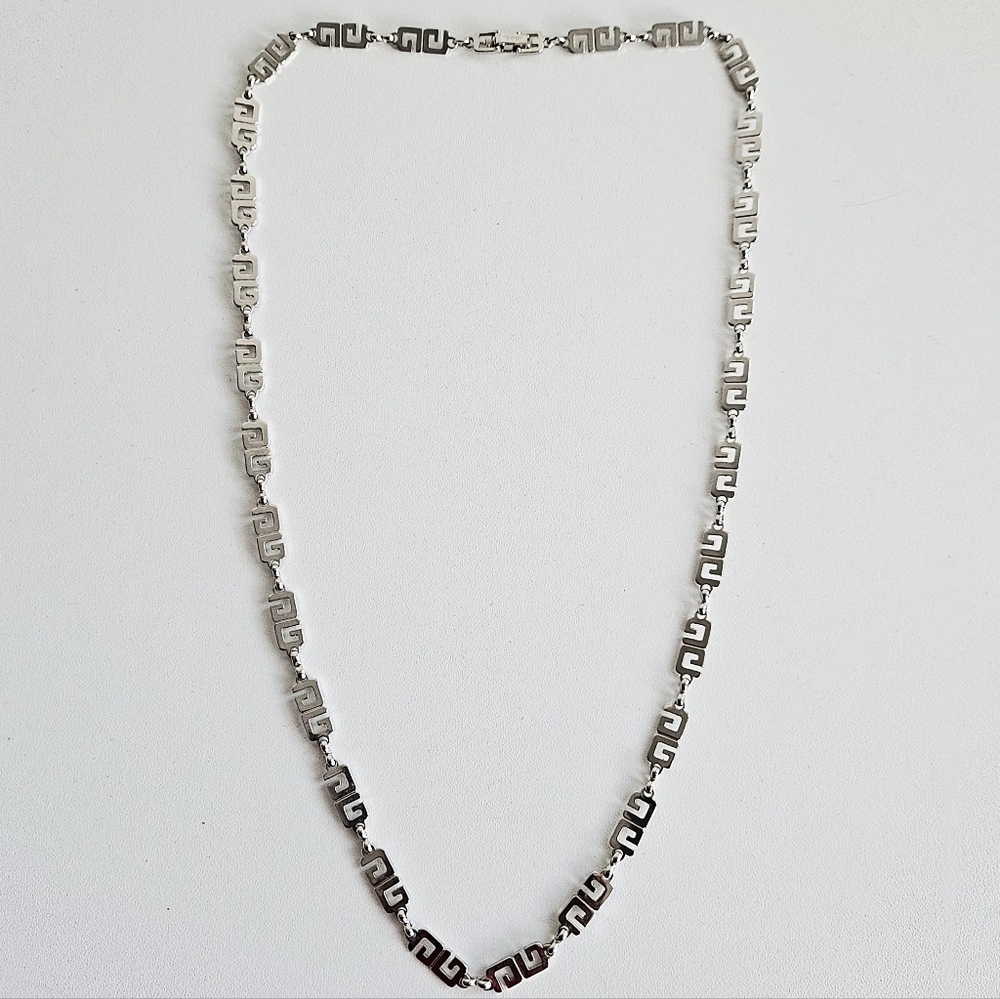 Givenchy Interlocking G Silver-Tone Necklace - image 2